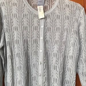 Laurie B.Gray Cardigan NWT